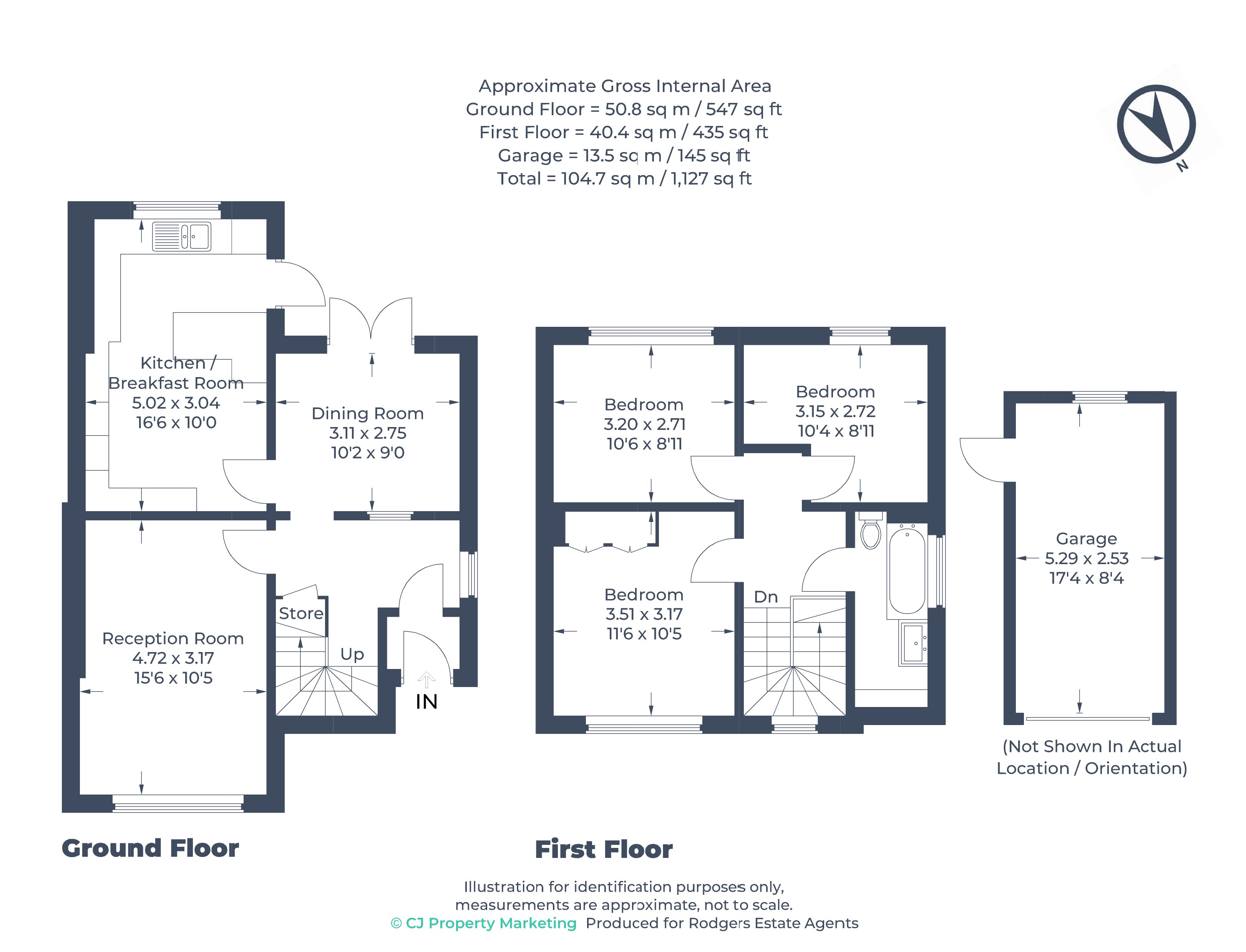 Floorplans For Gravel Hill, Chalfont St Peter, Buckinghamshire