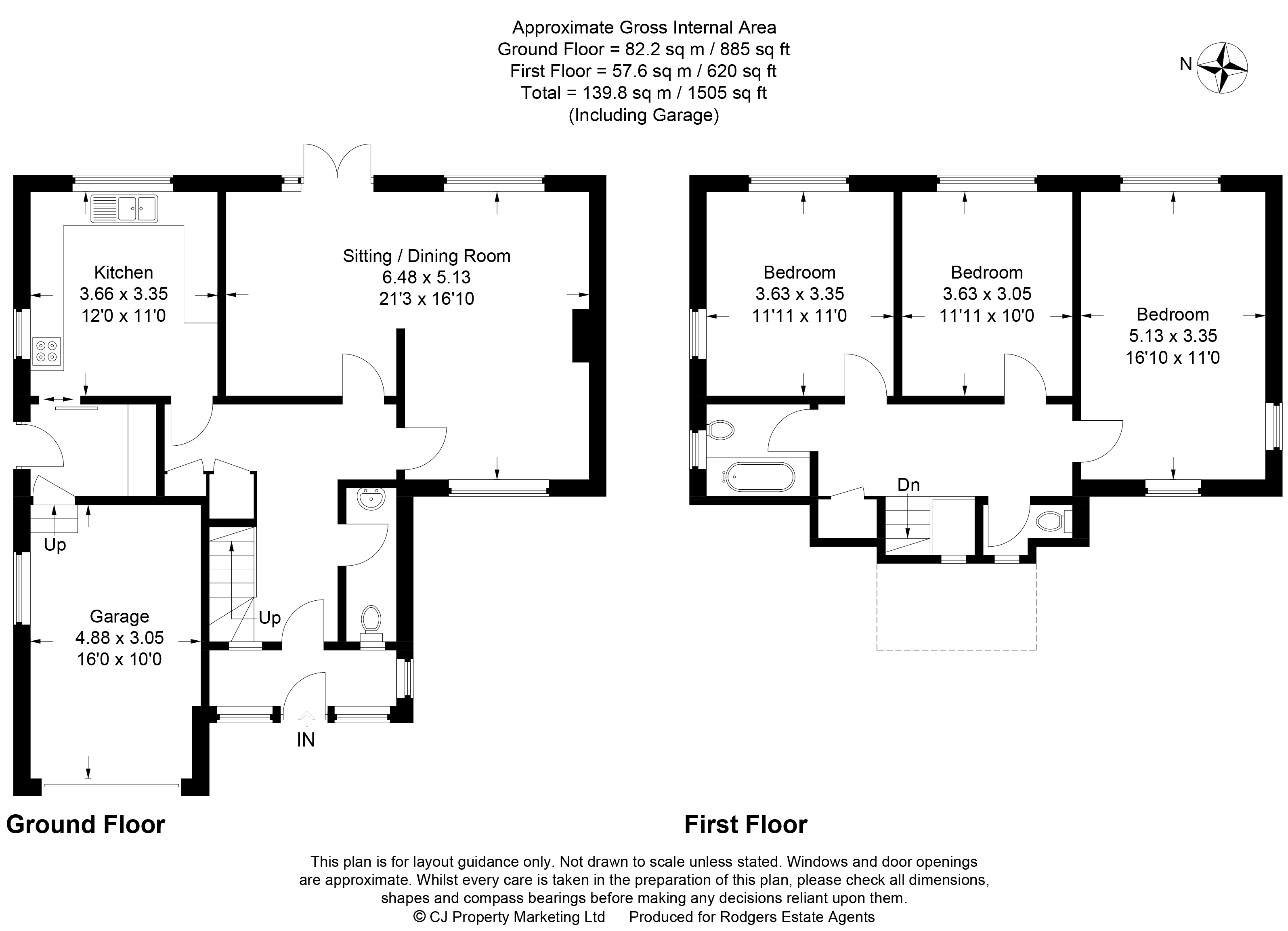 Floorplans For Pheasant Walk, Chalfont St Peter, Bucks