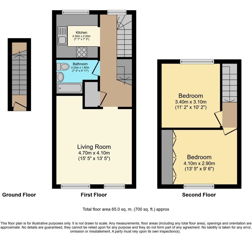 Floorplans For Peerless Drive, Harefield, Middlesex