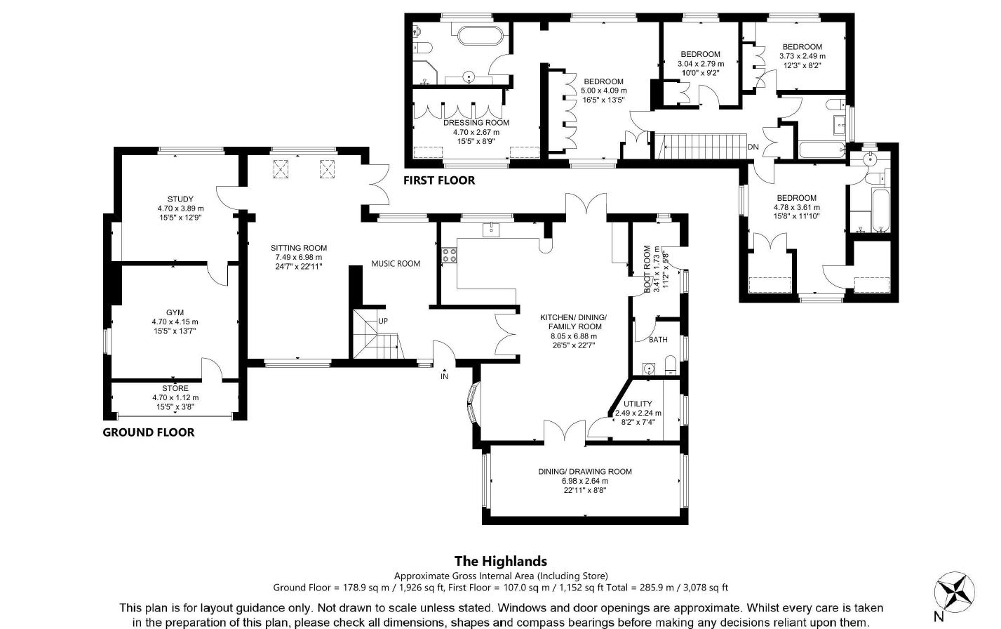 Floorplans For Chalfont St Peter, Gerrards Cross, Buckinghamshire