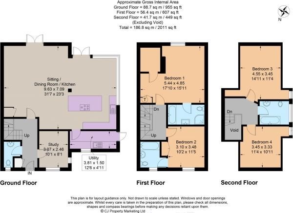 Floorplans For Chalfont St Peter, Gerrards Cross, Buckinghamshire