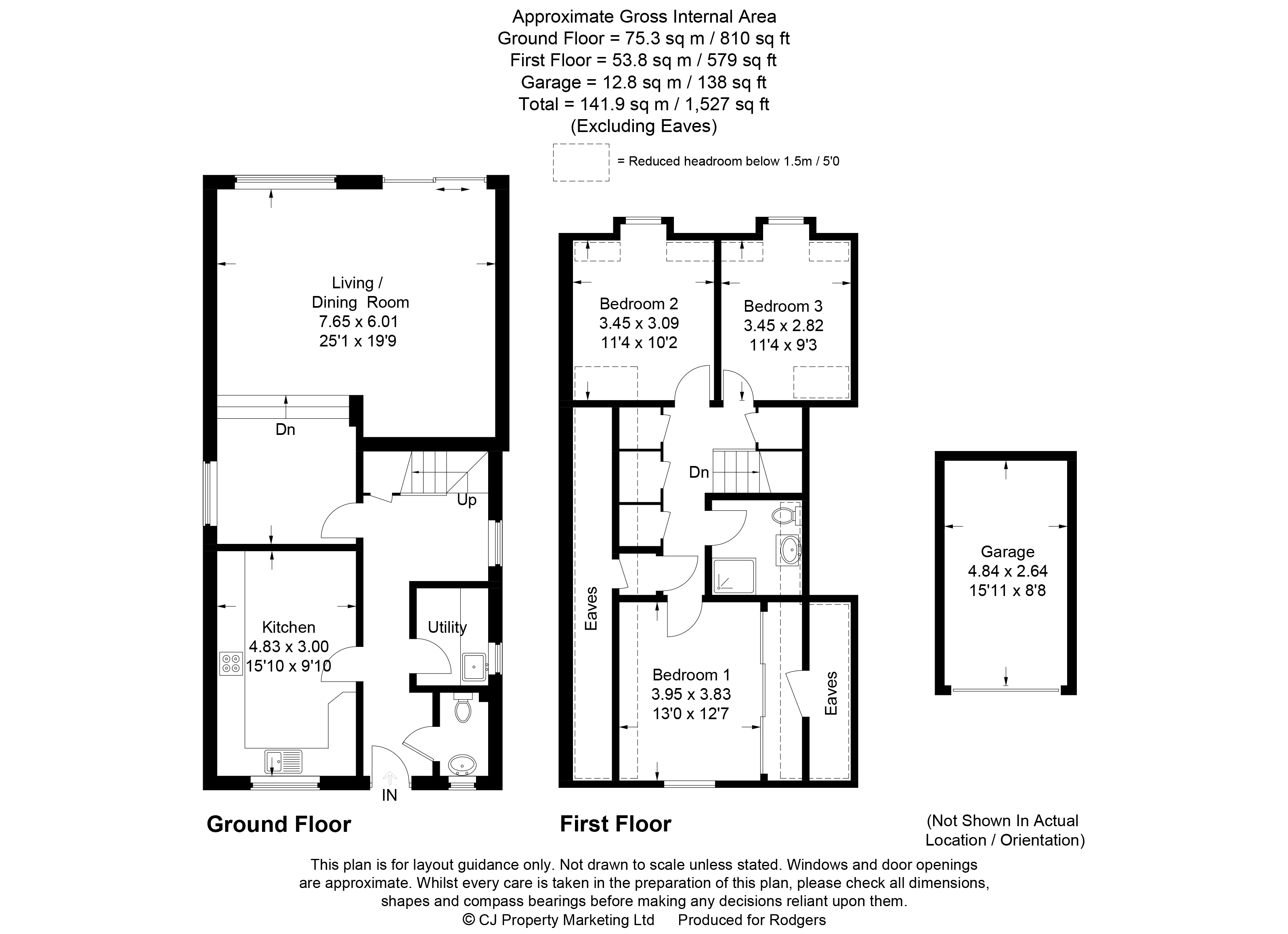 Floorplans For Lovel Road, Chalfont St Peter, Buckinghamshire