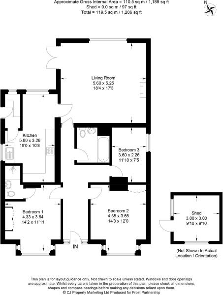 Floorplans For Fieldway, Chalfont St Peter, Buckinghamshire