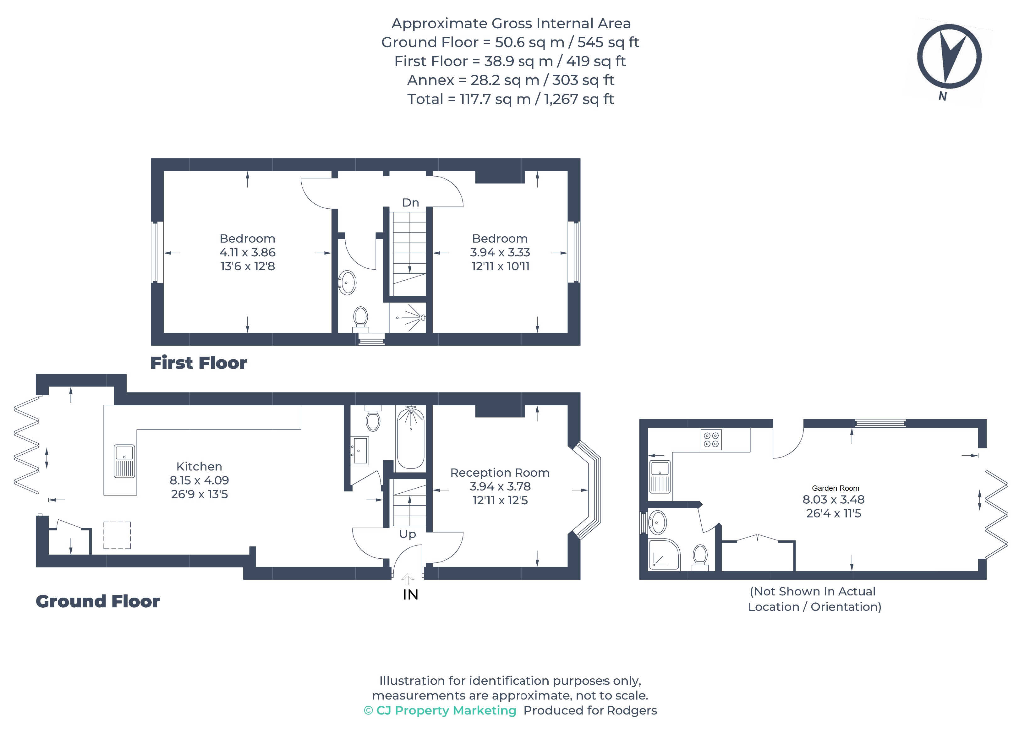 Floorplans For Lansdown Road, Chalfont St Peter, Buckinghamshire