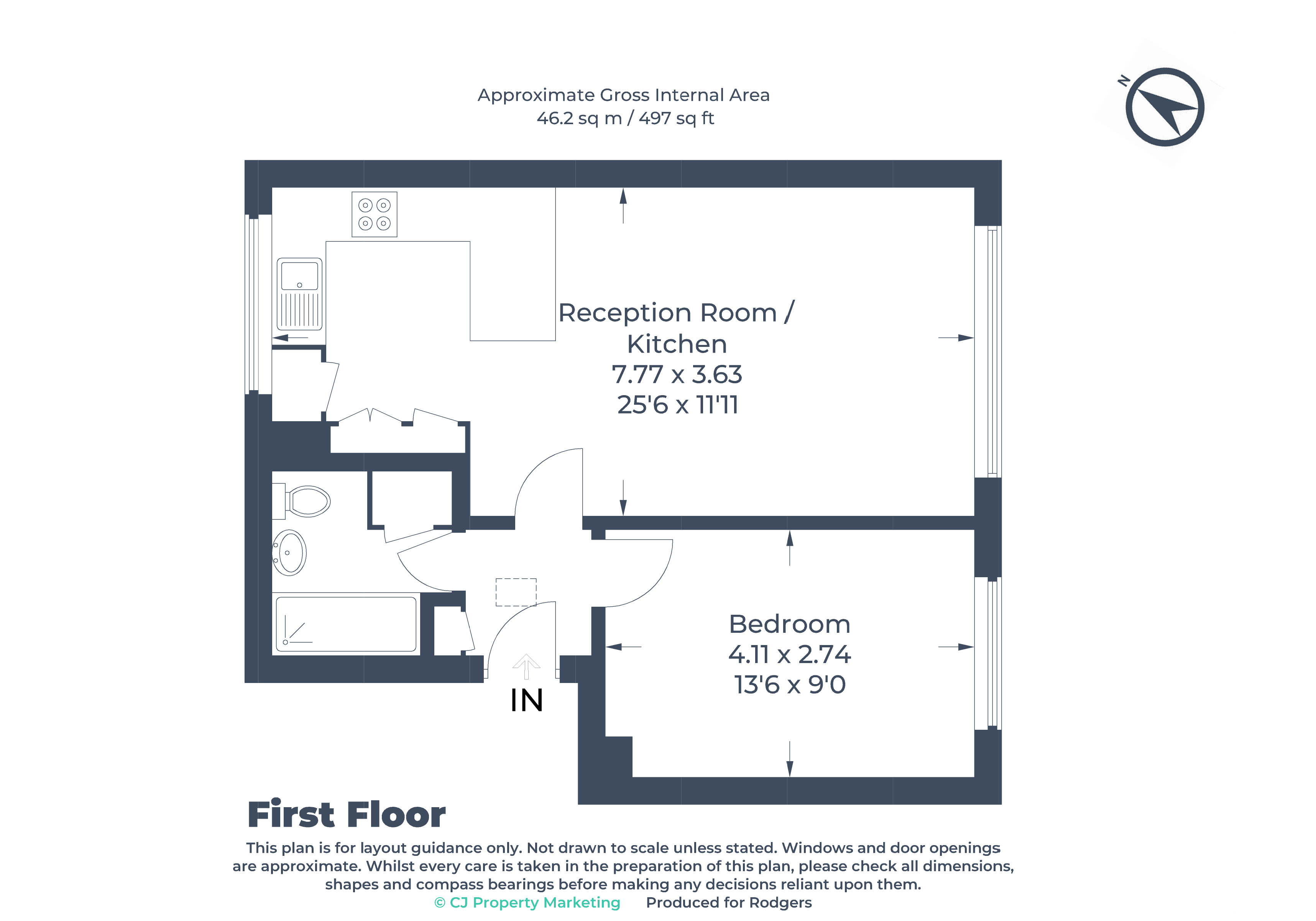 Floorplans For Dovedale Close, Harefield, Middlesex