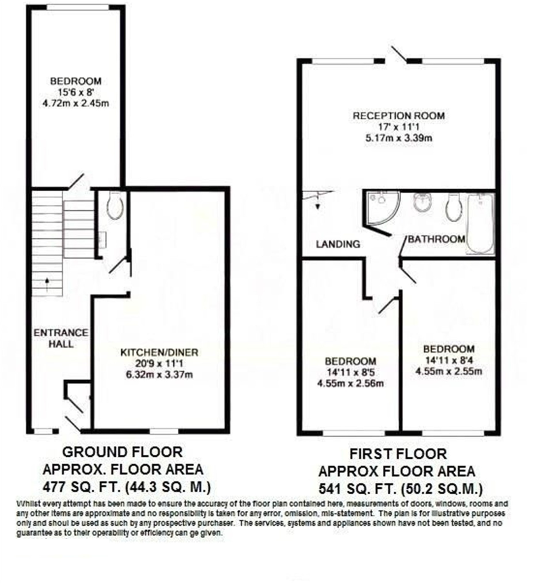 Floorplans For Dovedale Close, Harefield, Middlesex