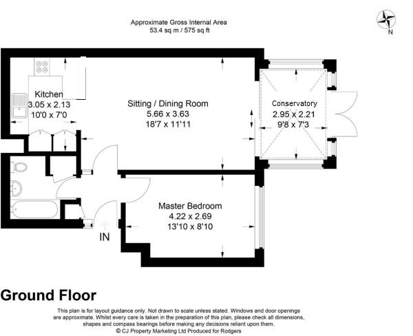 Floorplans For Dovedale Close, Harefield, Middlesex