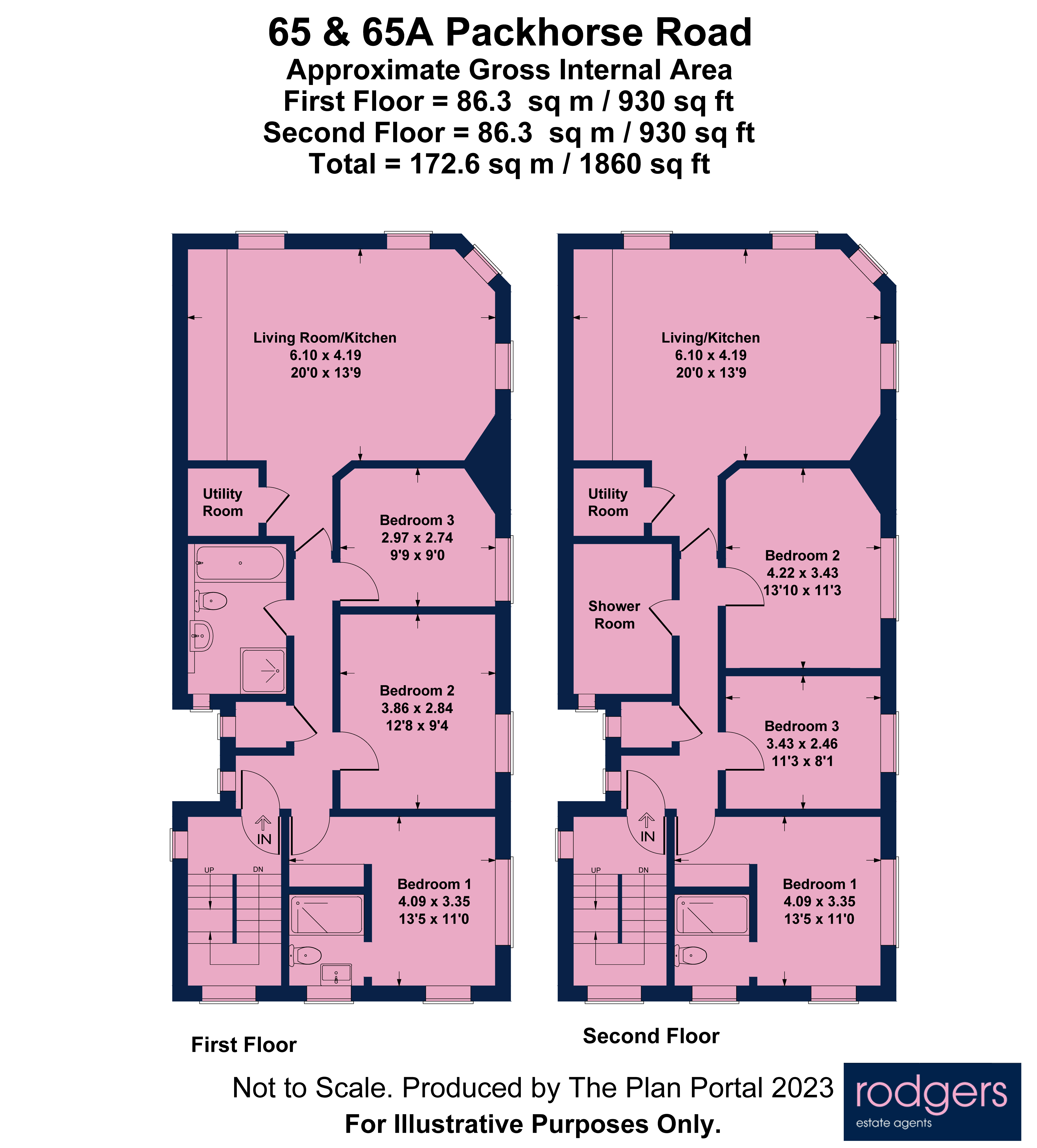 Floorplans For Packhorse Road, Gerrards Cross, Buckinghamshire