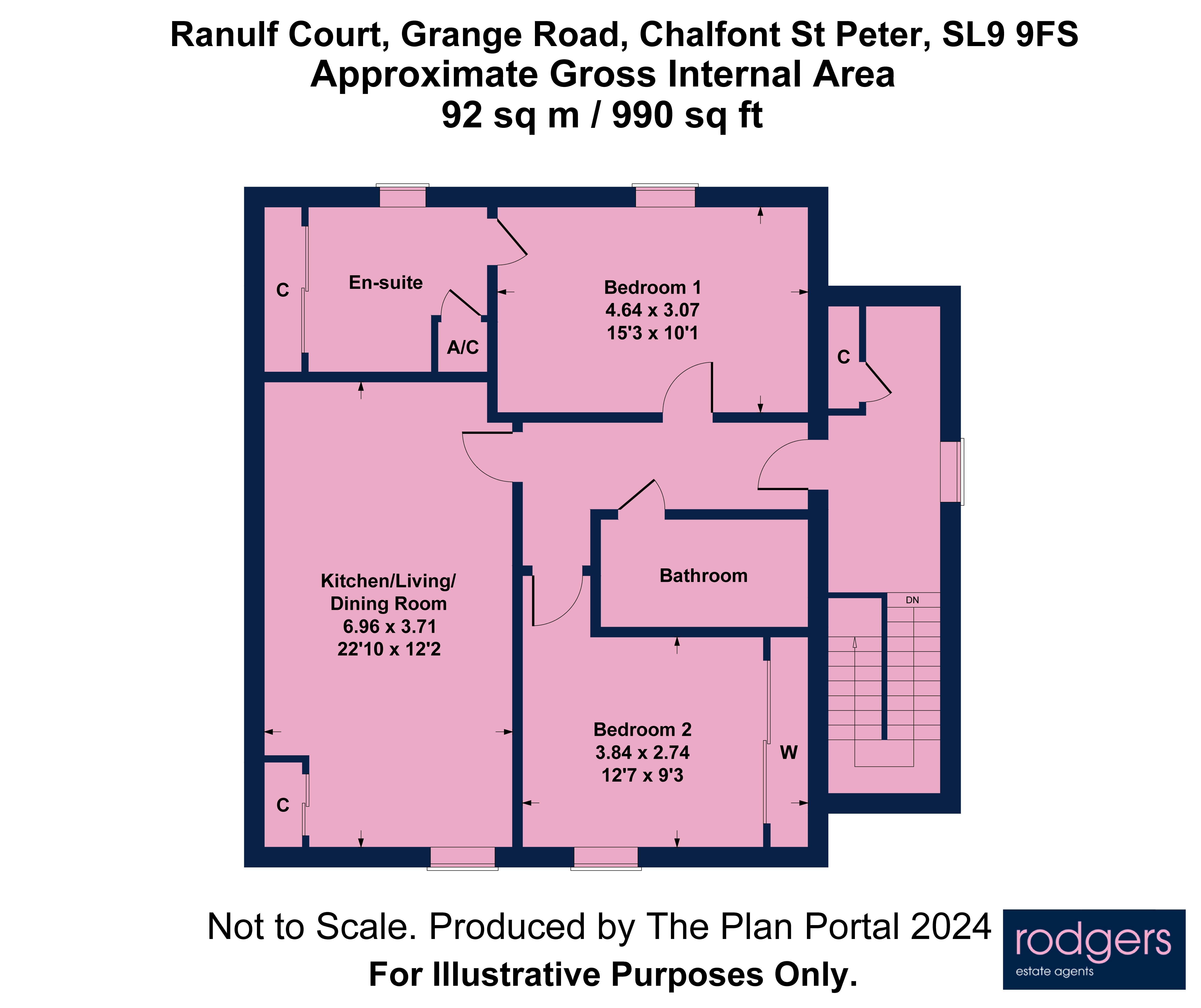 Floorplans For Grange Road, Chalfont St Peter, Buckinghamshire
