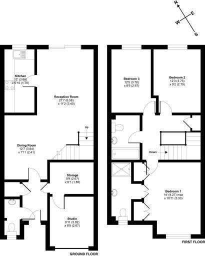 Floorplans For Layters Avenue, Chalfont St Peter, Buckinghamshire