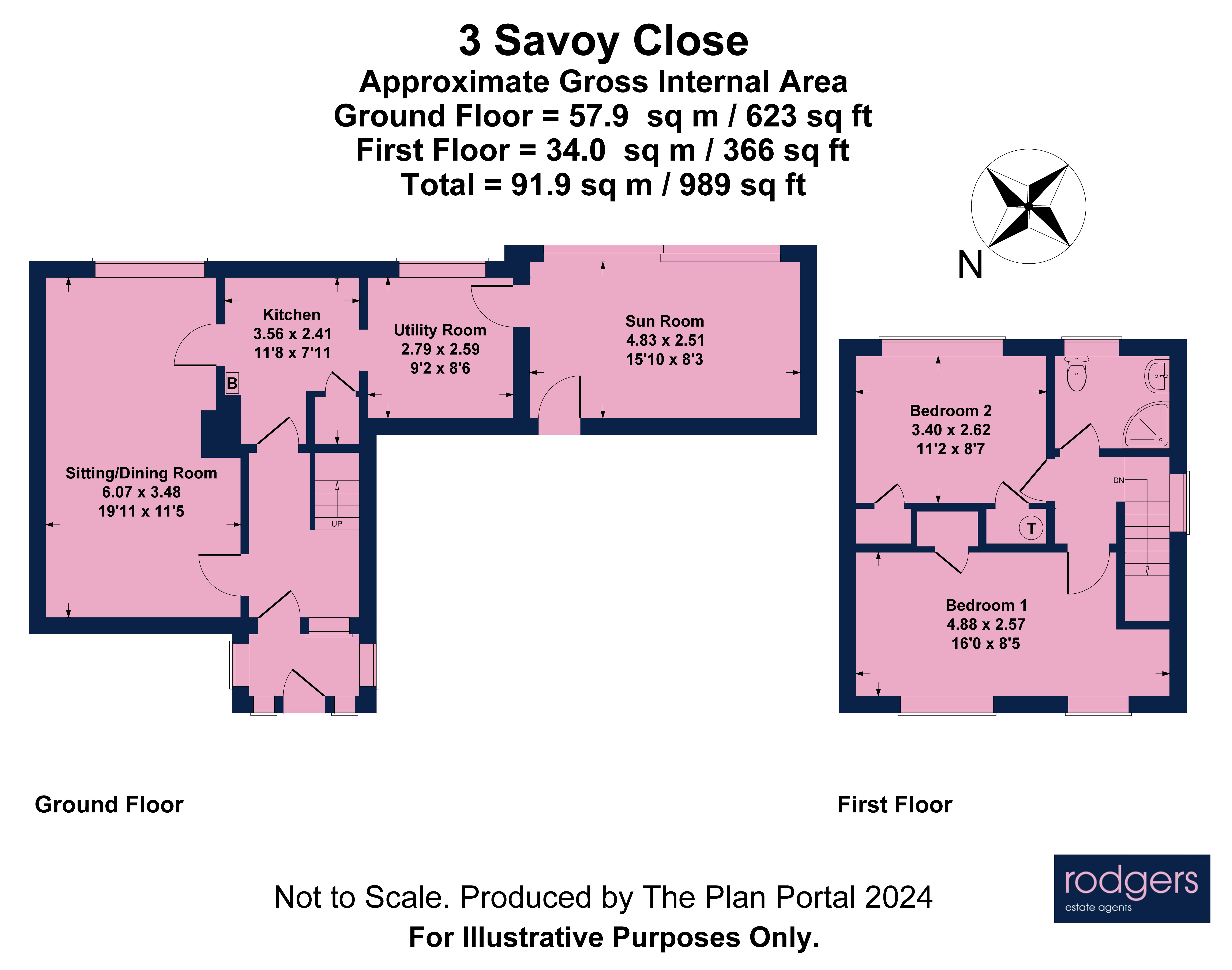 Floorplans For Savoy Close, Harefield, Greater London