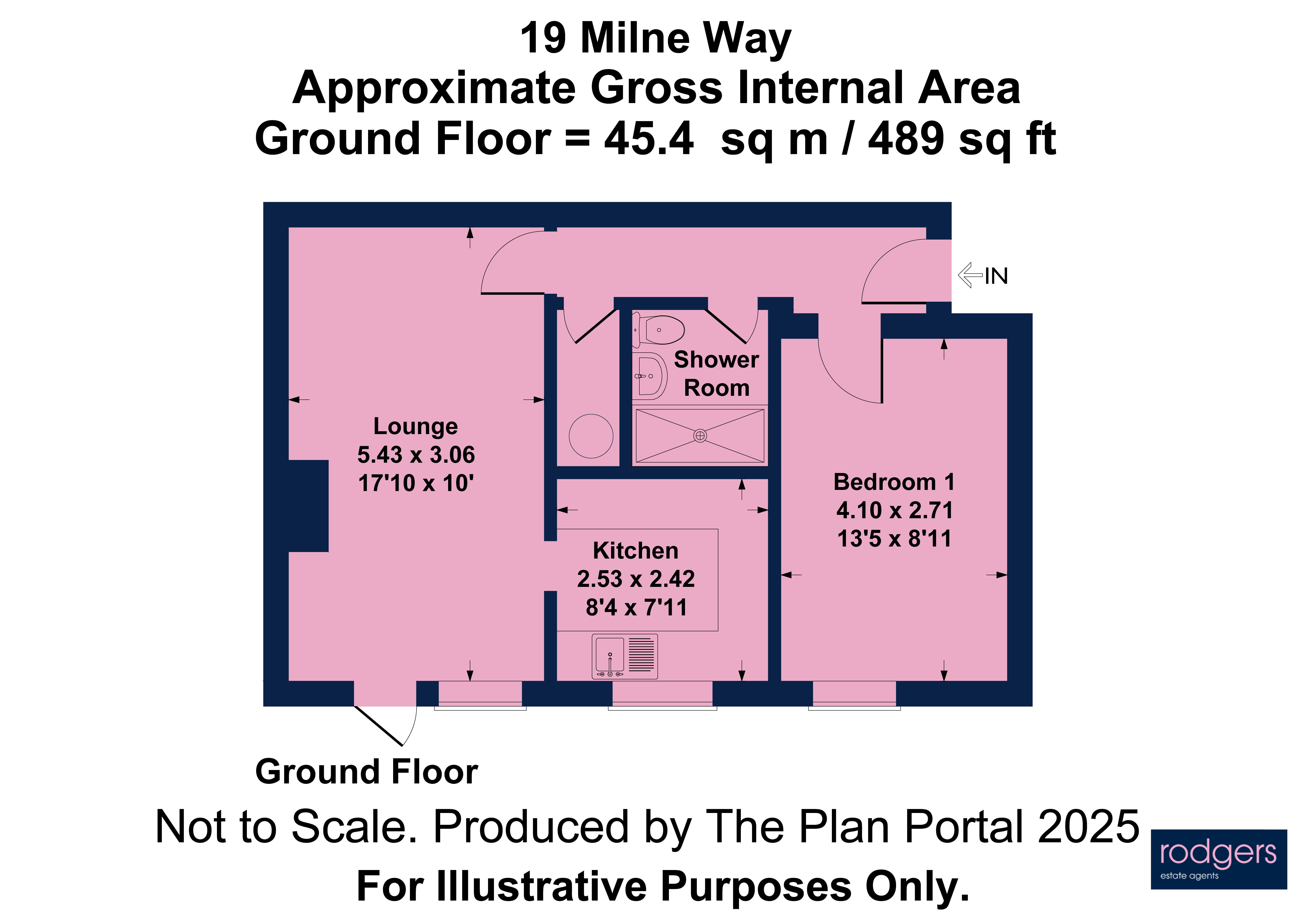 Floorplans For Milne Way, Harefield, Uxbridge