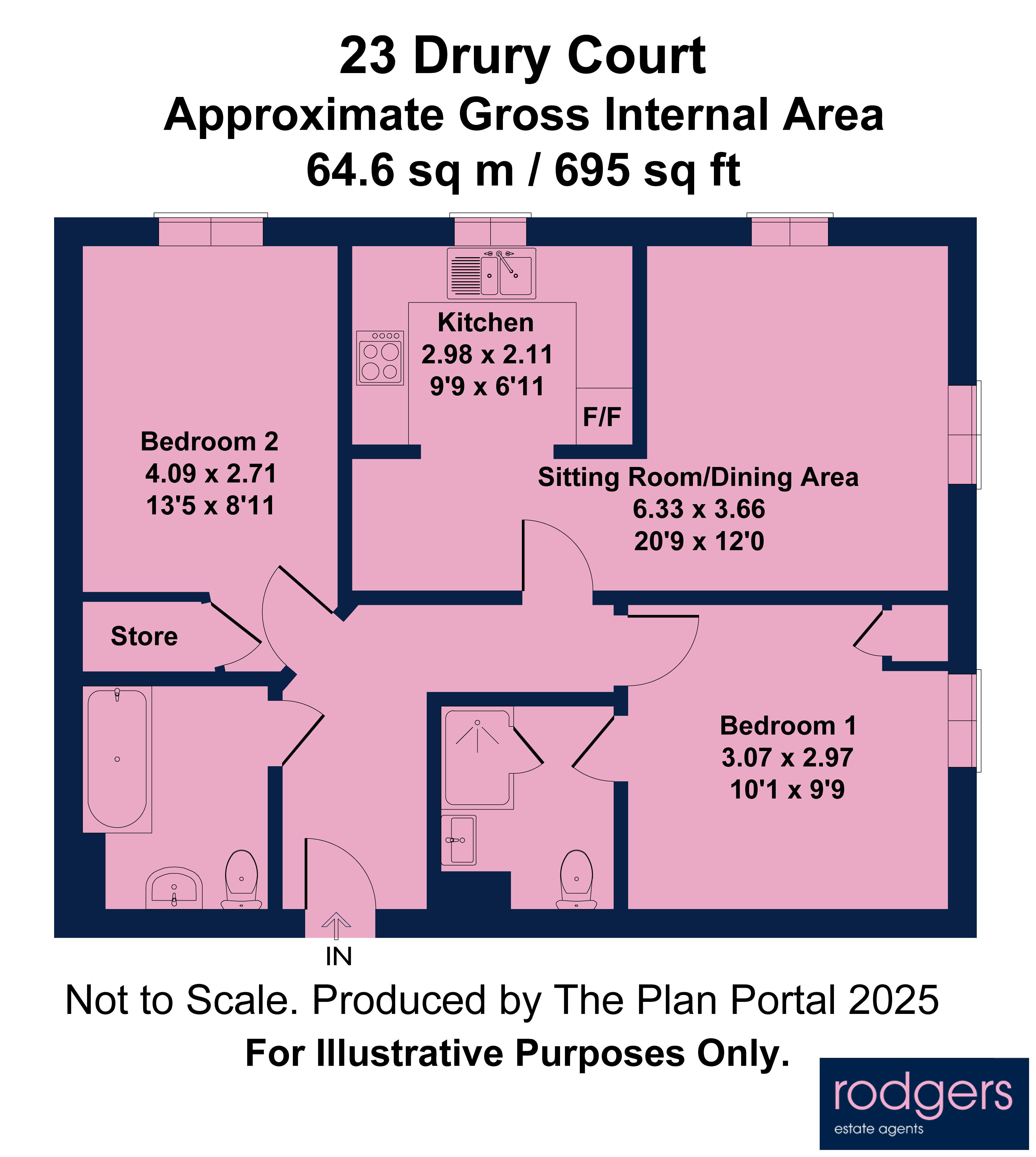 Floorplans For Grange Road, Chalfont St Peter, Buckinghamshire