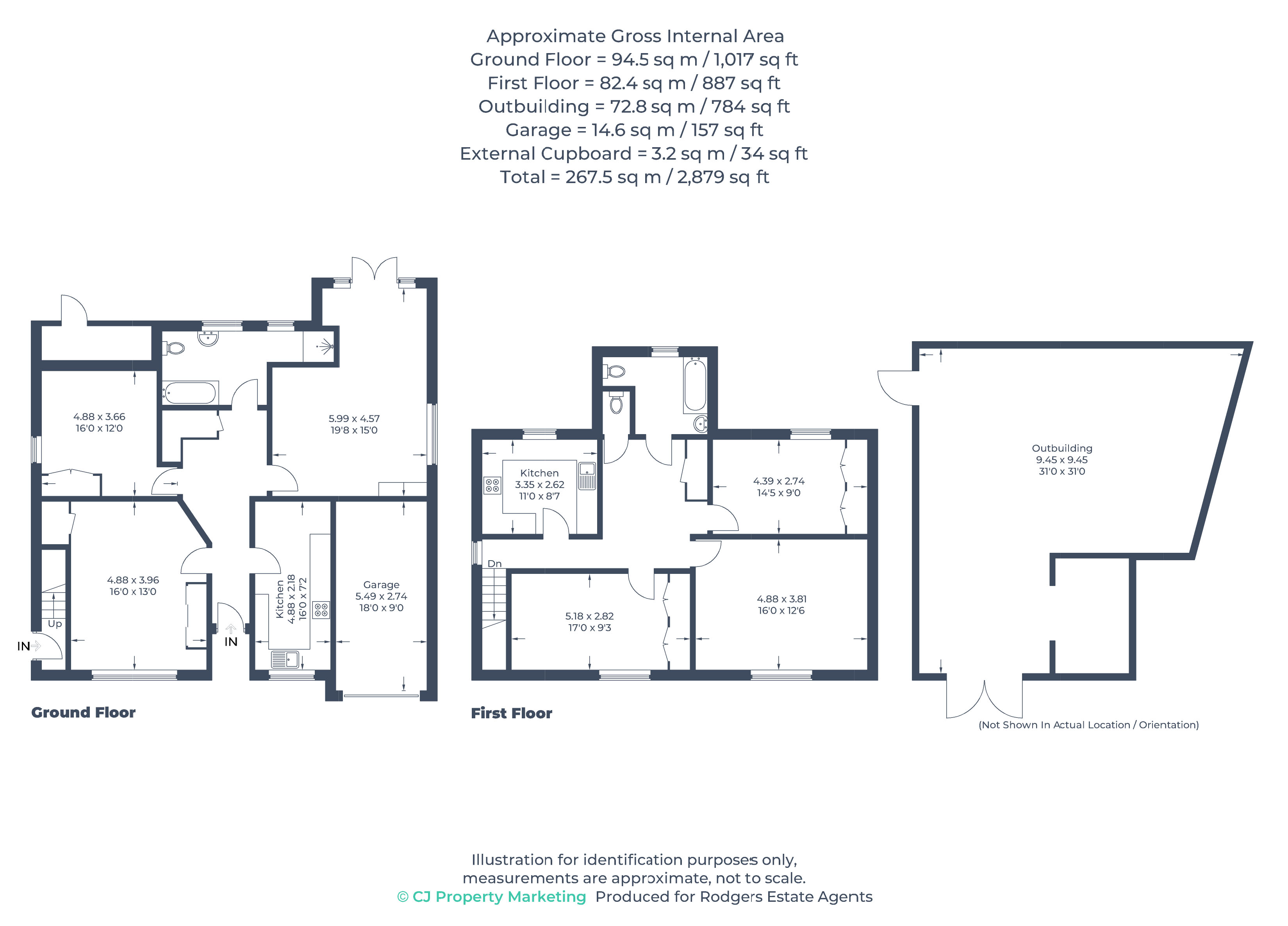 Floorplans For Nicol Road, Chalfont St Peter, Buckinghamshire