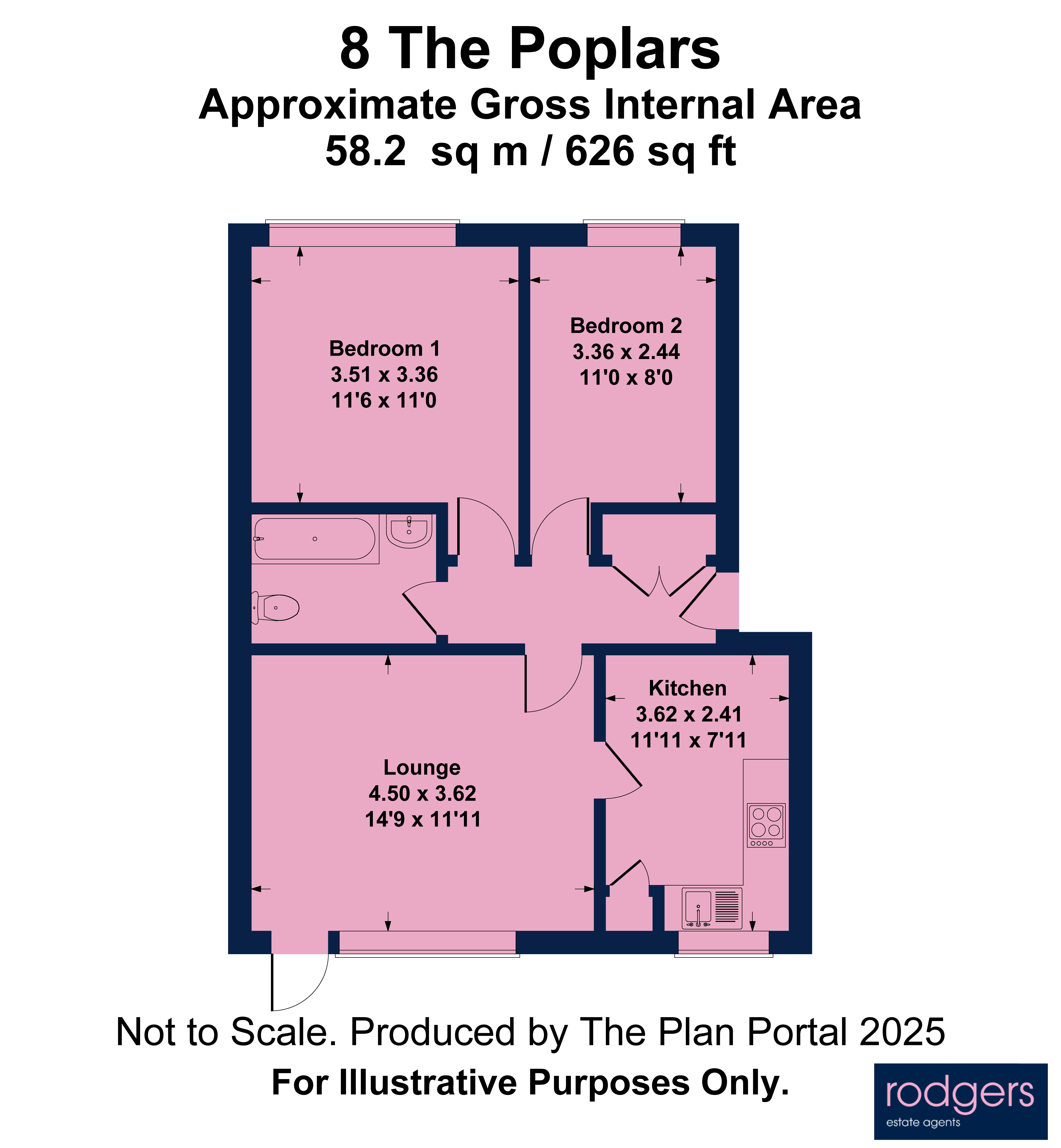 Floorplans For Breakspear Road North, Harefield