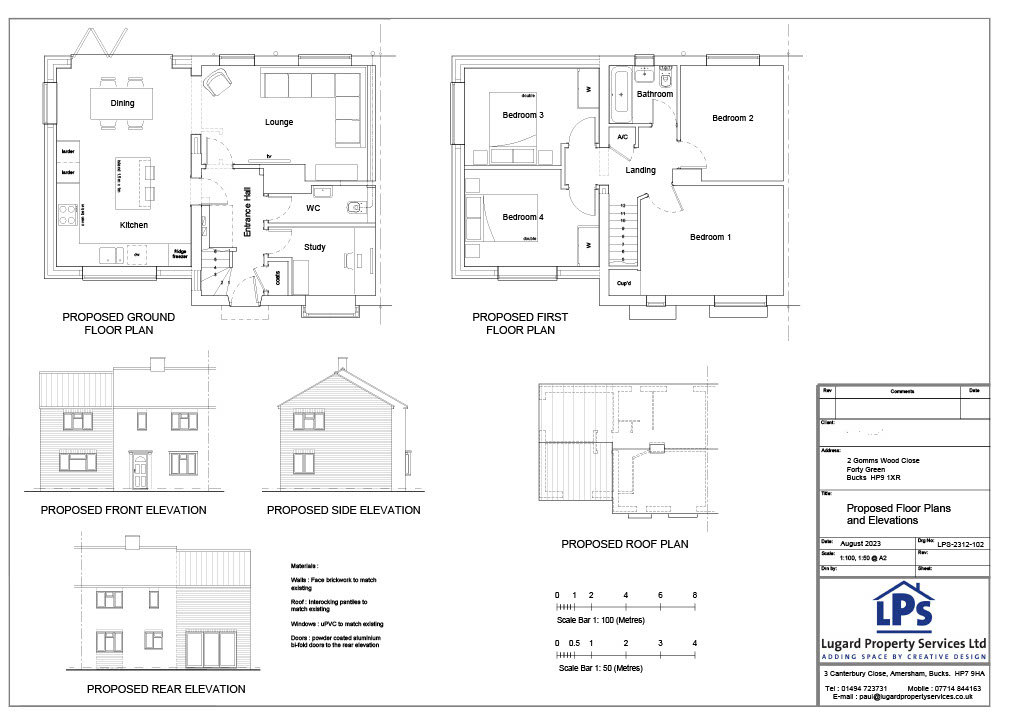 Floorplans For Forty Green, Beaconsfield, Buckinghamshire