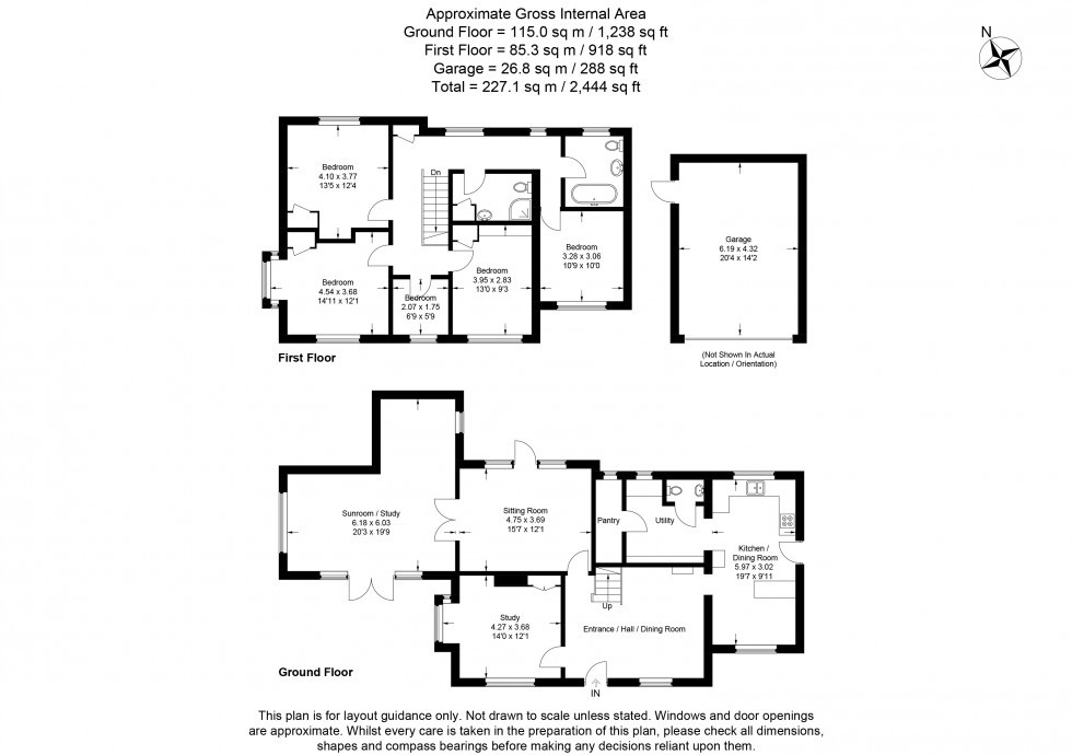 Floorplans For Nicol Road, Chalfont St Peter, Buckinghamshire