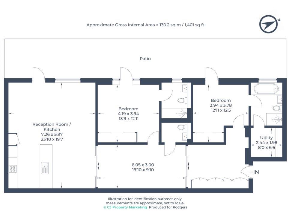 Floorplans For Royal Quay, Harefield, Middlesex