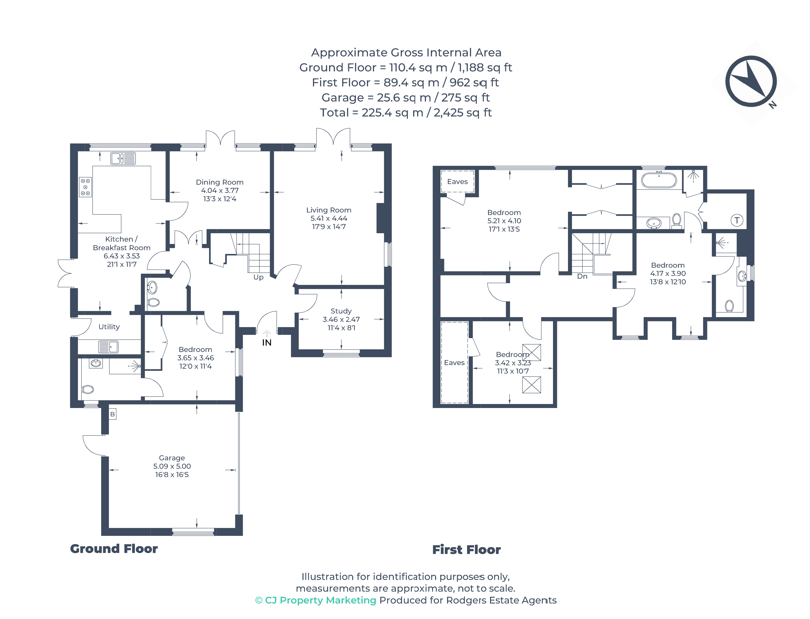 Floorplans For Croft Close, Chalfont St Peter, Buckinghamshire