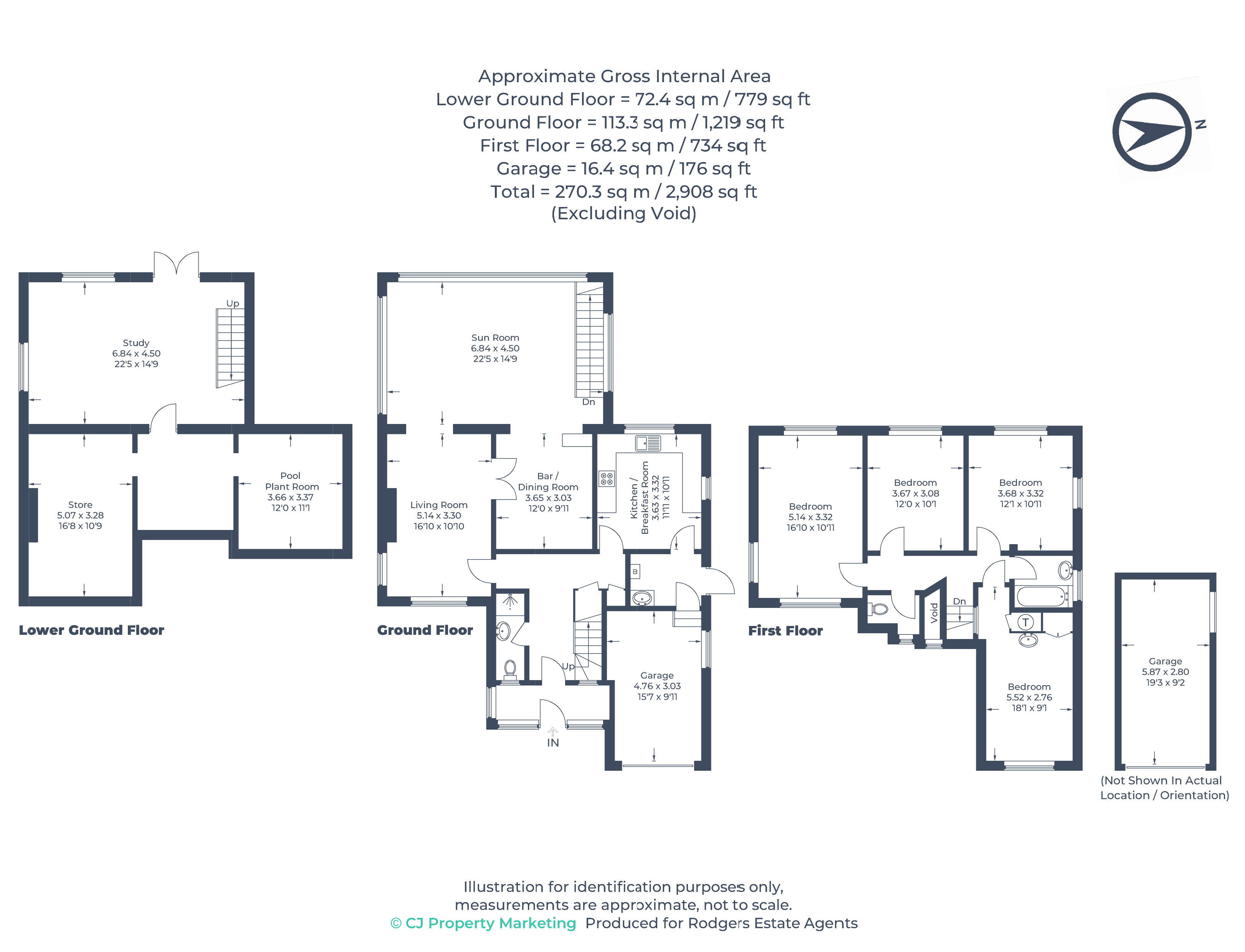 Floorplans For Pheasant Walk, Chalfont St Peter, Buckinghamshire