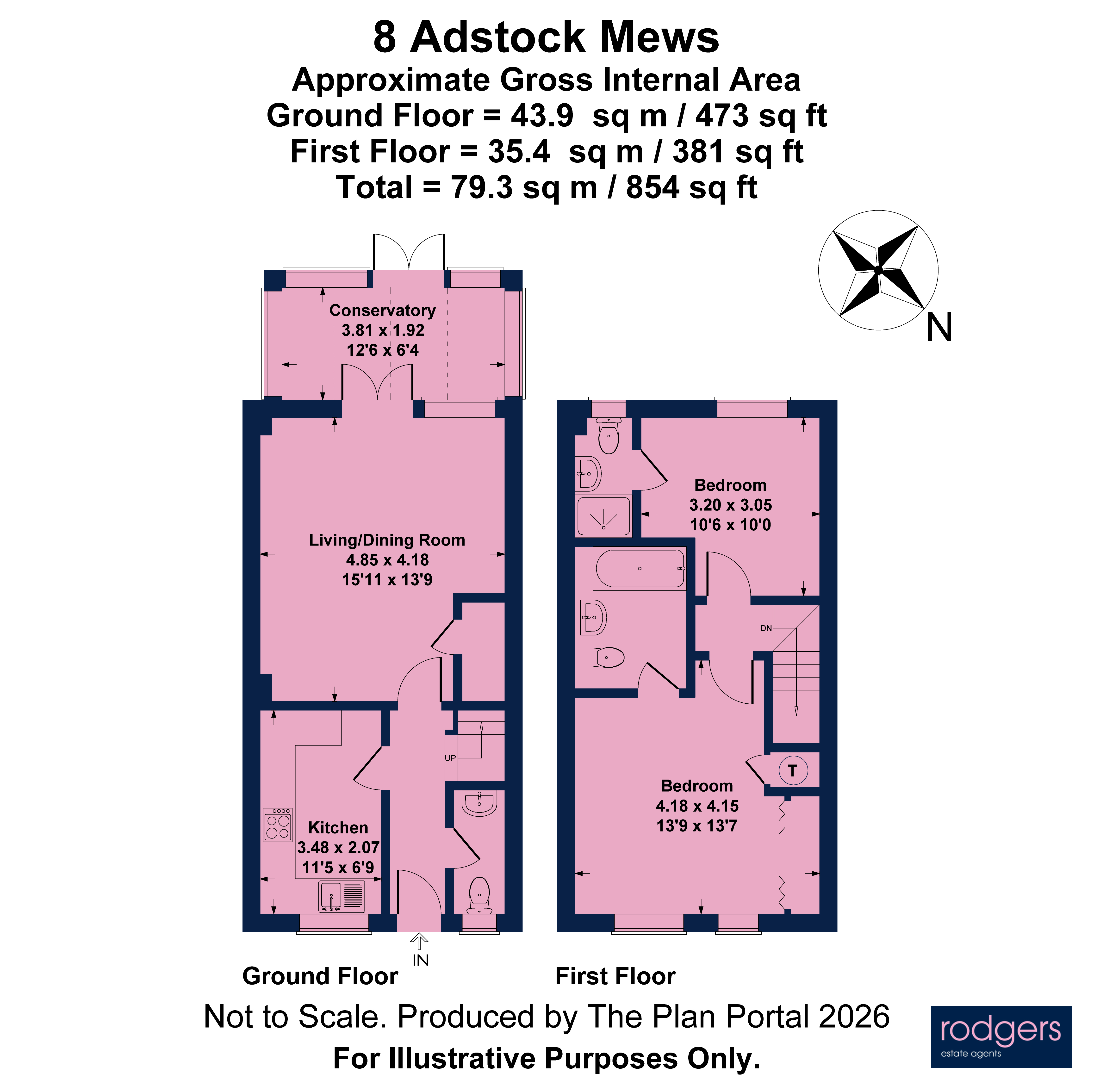 Floorplans For Church Lane, Chalfont St Peter, Buckinghamshire