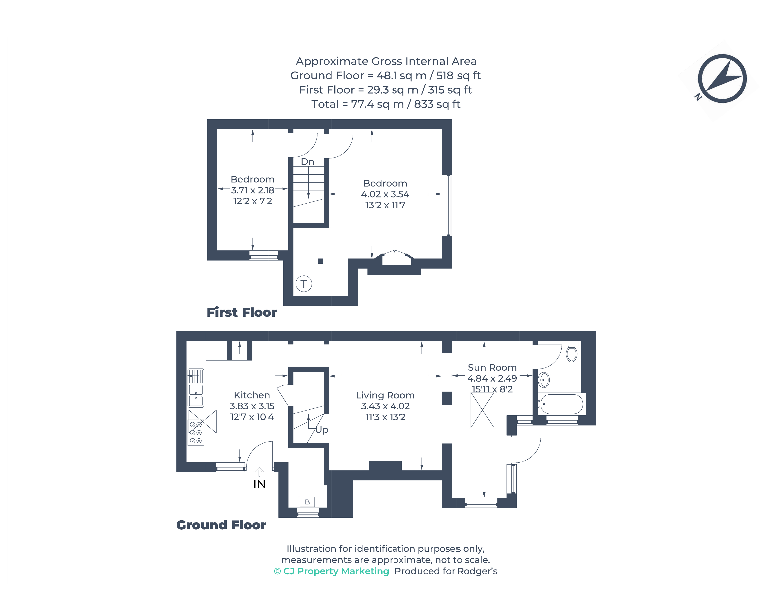 Floorplans For Park Lane, Harefield, Greater London