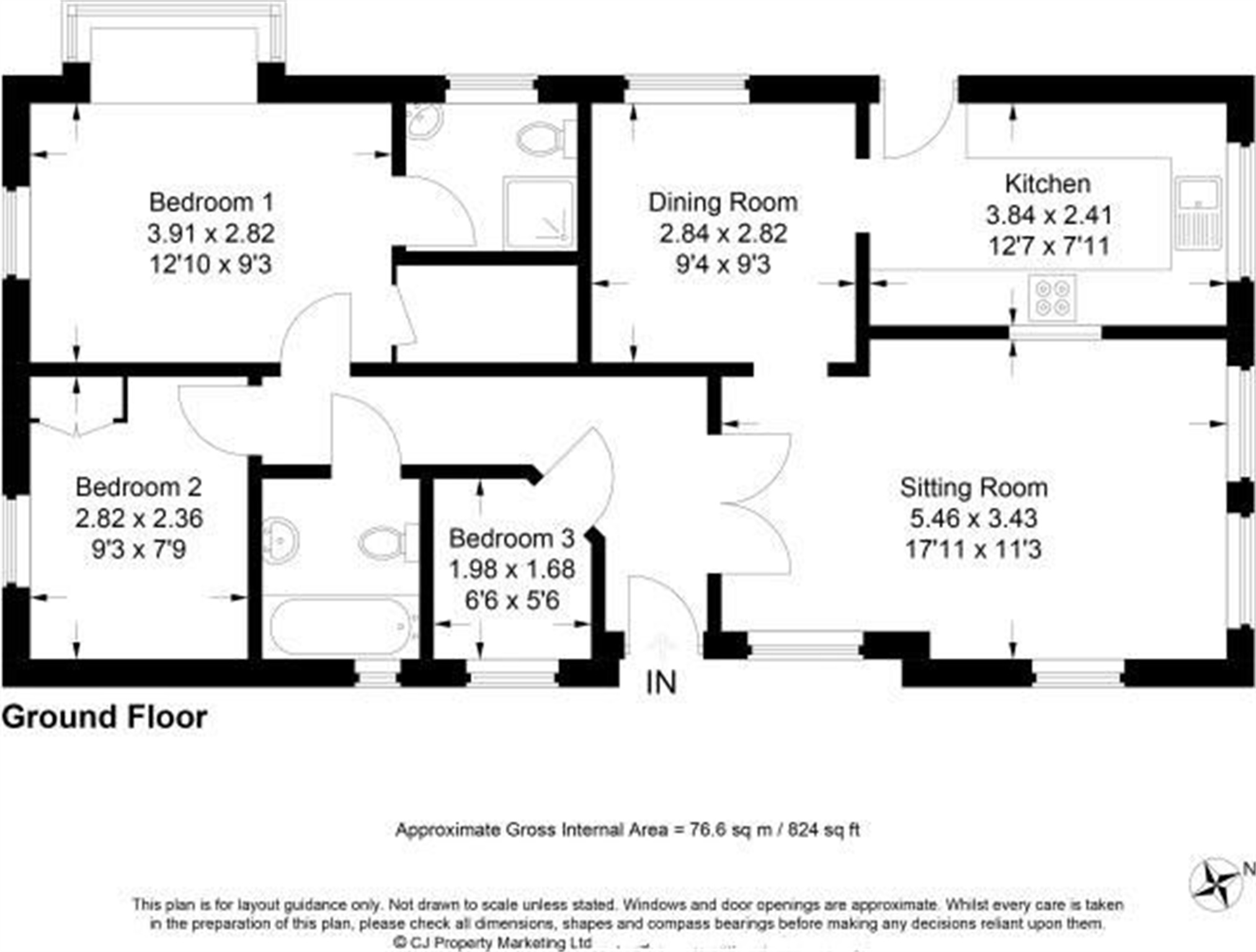 Floorplans For Layters Green Lane, Chalfont St Peter, Buckinghamshire