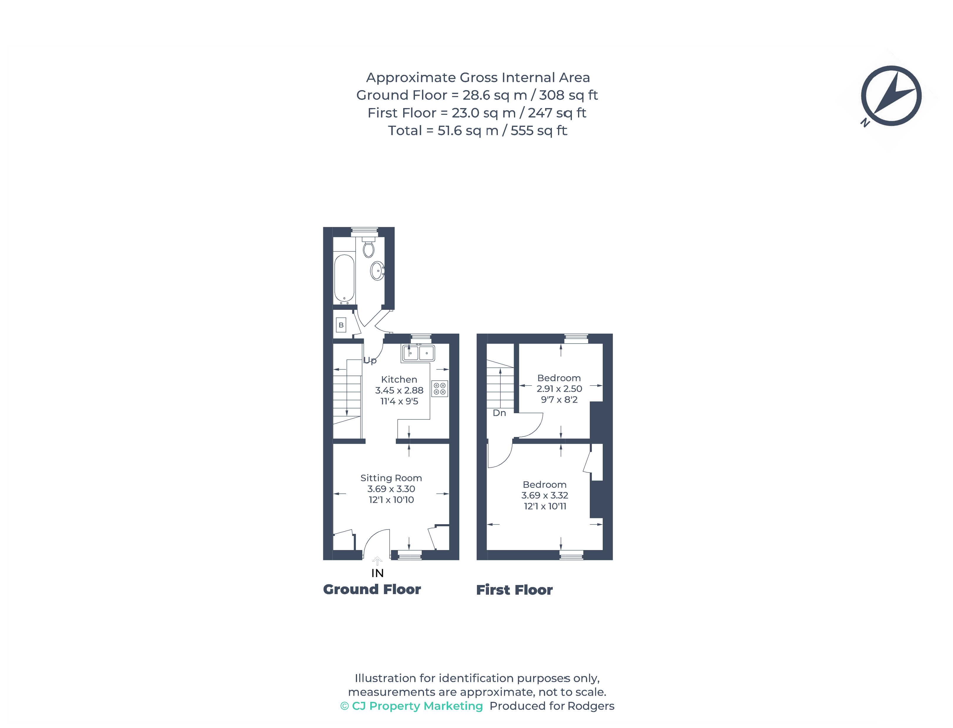 Floorplans For Gold Hill East, Chalfont St Peter, Buckinghamshire