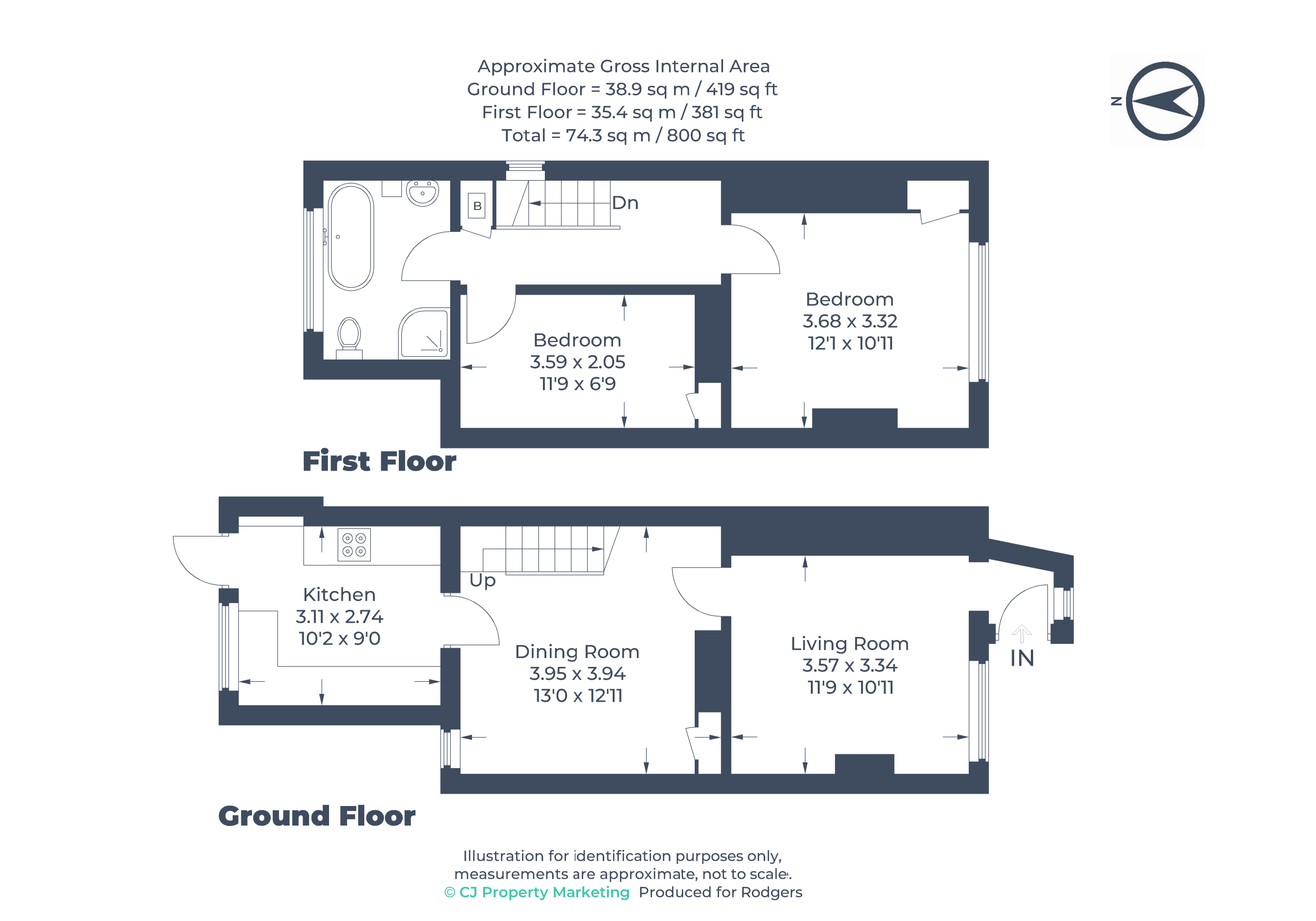 Floorplans For Orchard Grove, Chalfont St Peter, Buckinghamshire