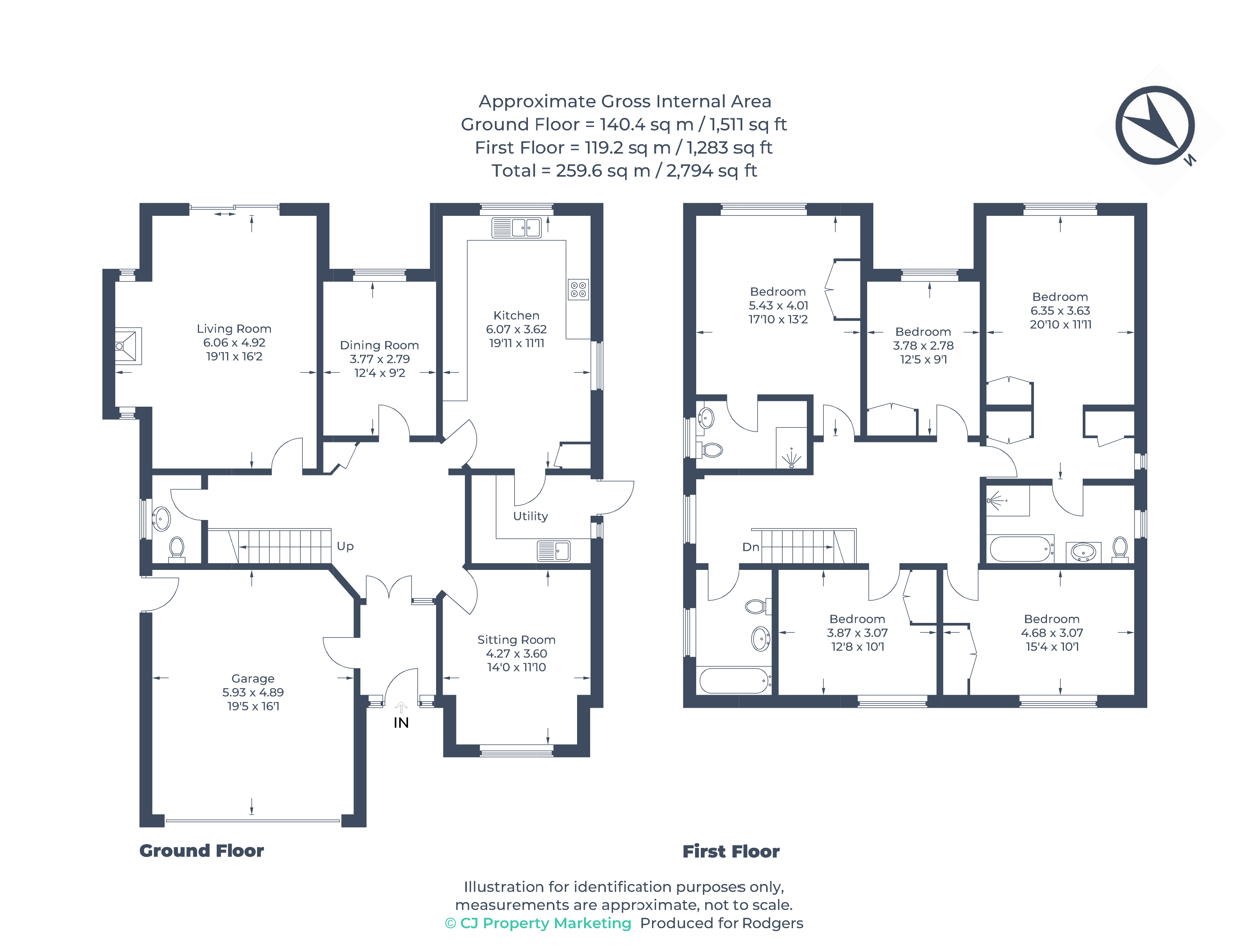 Floorplans For Southside, Chalfont St Peter