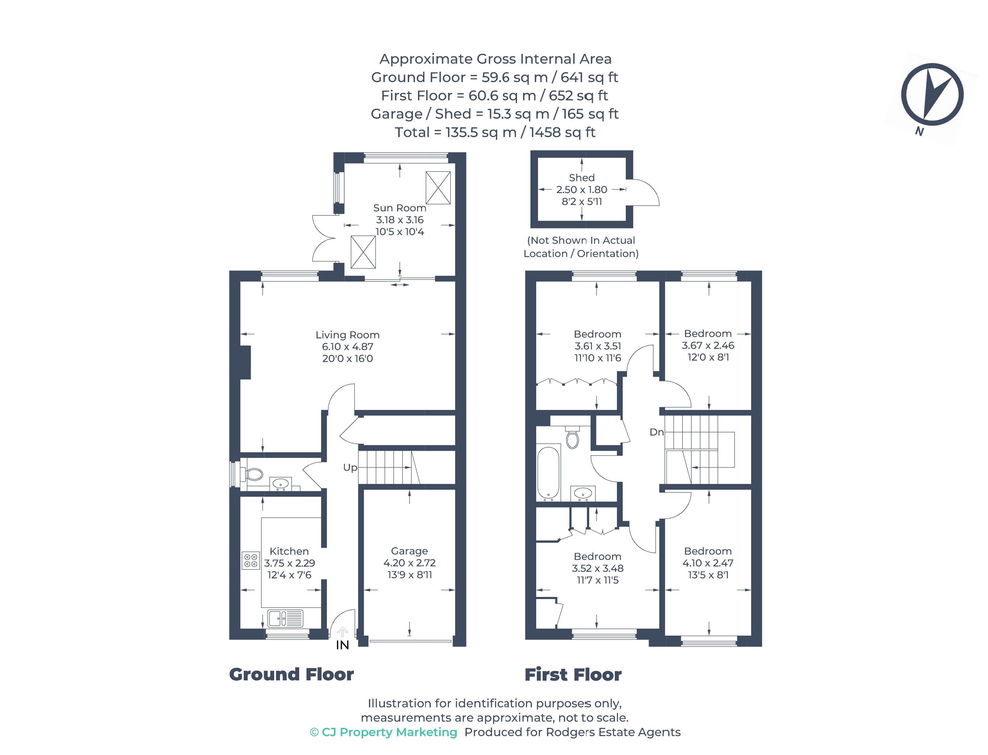 Floorplans For Glebe Road, Chalfont St Peter, Buckinghamshire