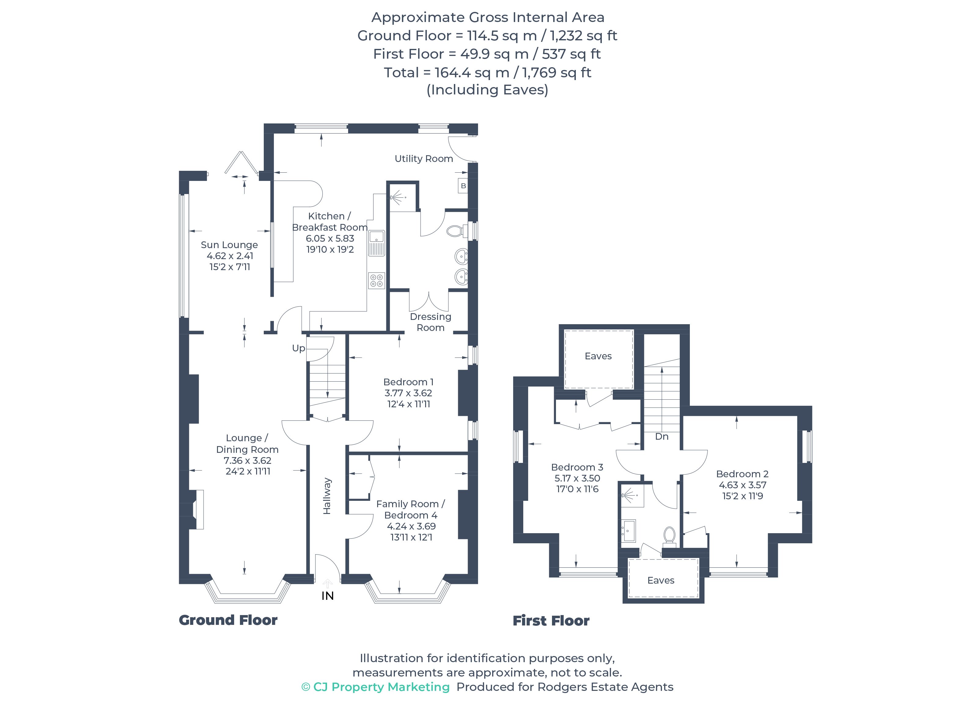 Floorplans For Glebe Road, Chalfont St Peter, Buckinghamshire