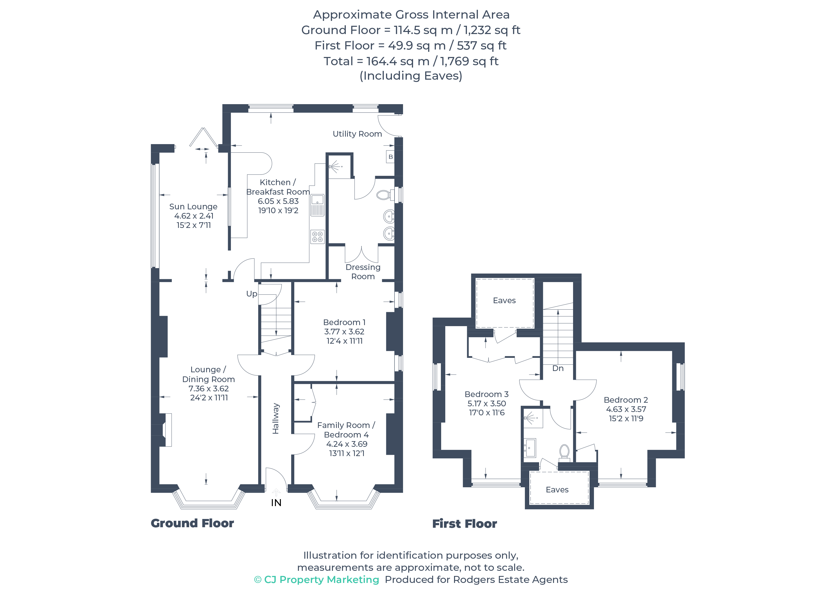Floorplans For Glebe Road, Chalfont St Peter, Buckinghamshire