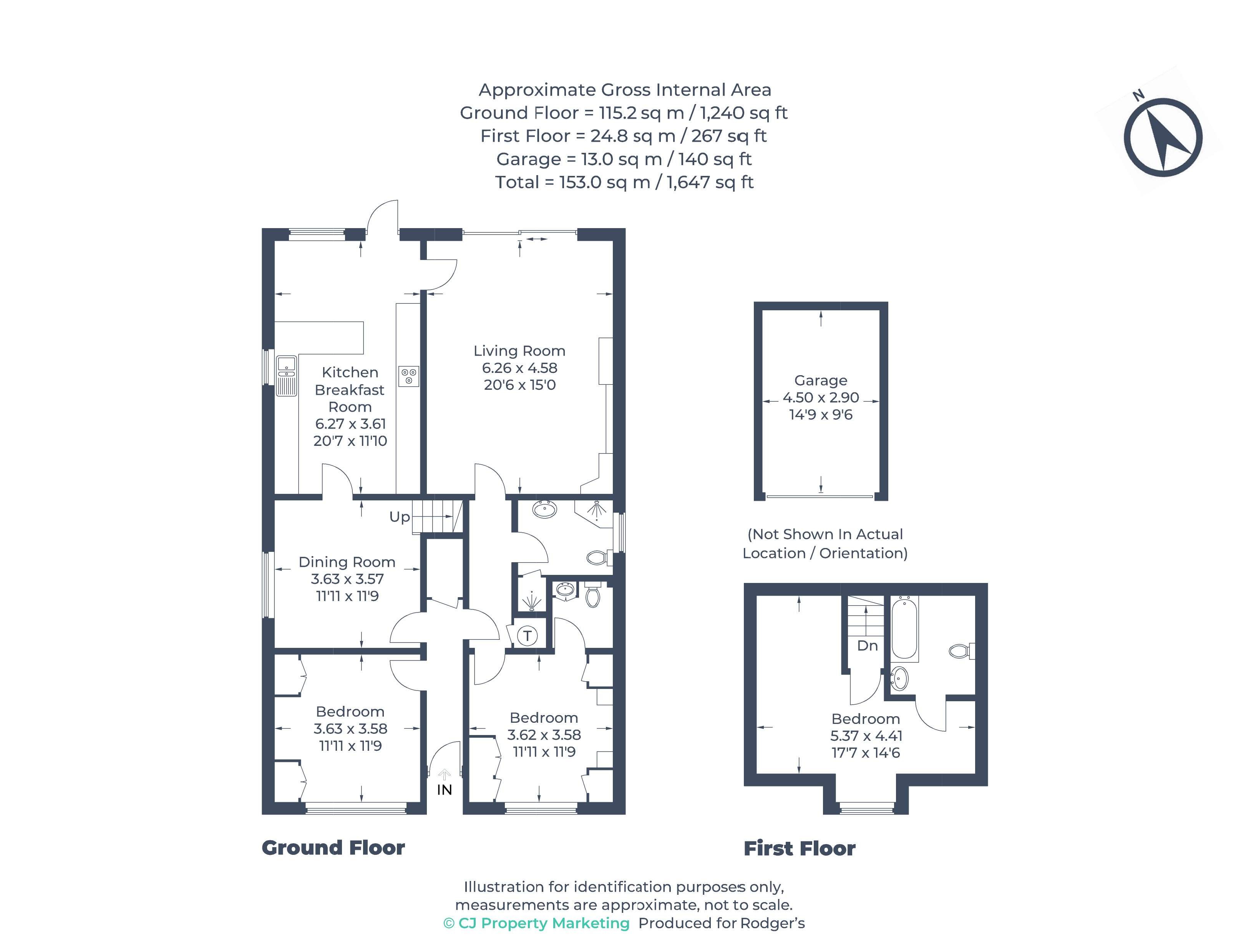 Floorplans For Lovel Road, Chalfont St Peter, Buckinghamshire