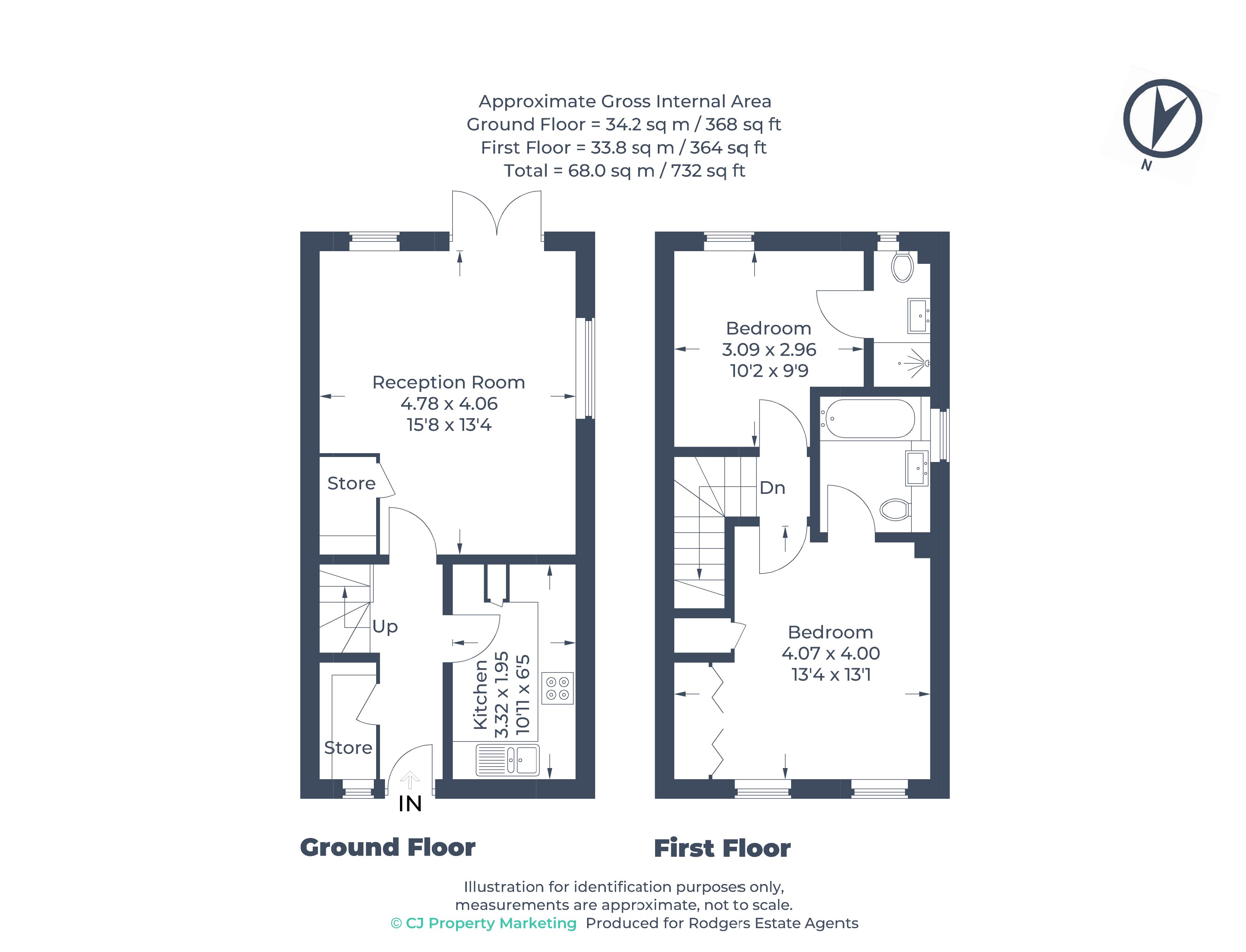 Floorplans For Church Lane, Chalfont St Peter, Buckinghamshire